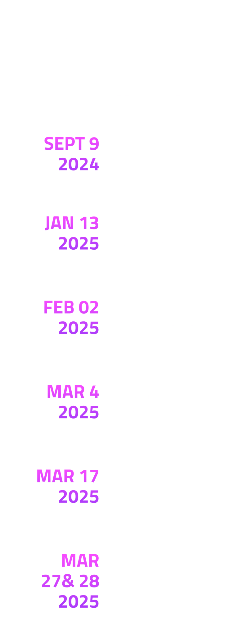 Startup Pitches Timeline - Mobile-1
